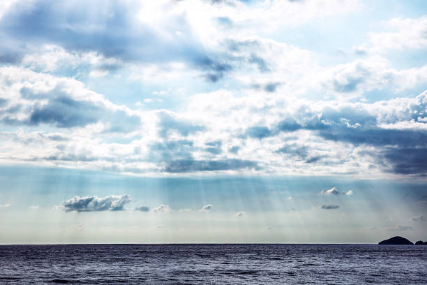 istock Beautiful Clouds Over The Blue Idyllic Sea 1157273756