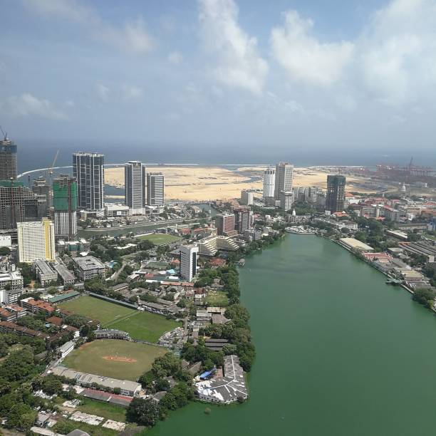 istock Colombo city with Fort City 1157275856