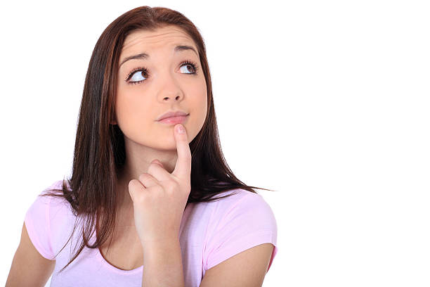 istock Girl deliberates a decision 115727956