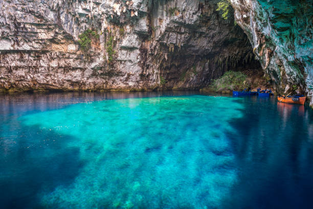 istock Melissani Cave in Kefalonia island, Greece 1157281815