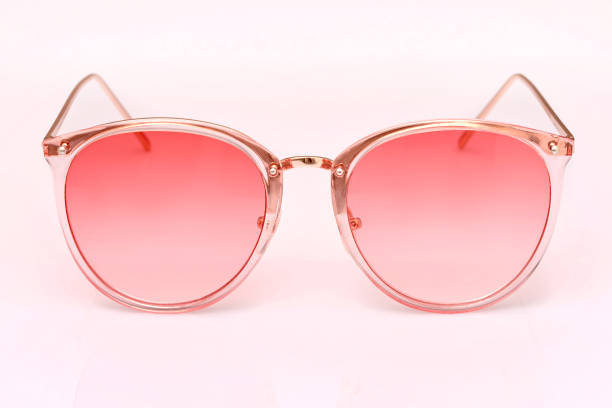 istock modern women's sunglasses with pink glasses isolated on white 1157284383