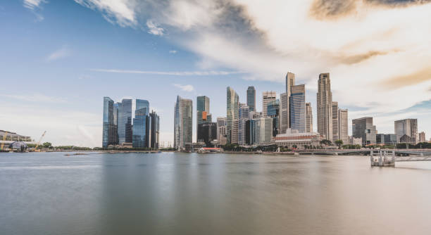 istock Singapore business district 1157287426