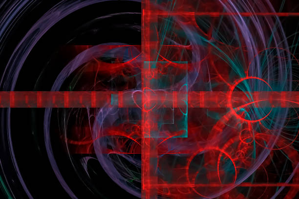 istock abstract digital fractal fantasy design background glowing 1157294330
