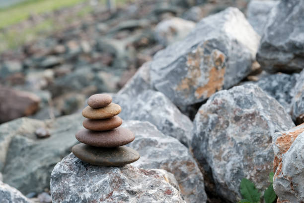 istock Zen of life, Zen stone 1157294359
