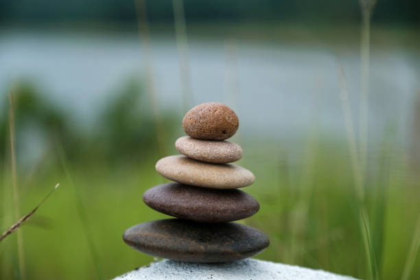 istock Zen of life, Zen stone 1157294419