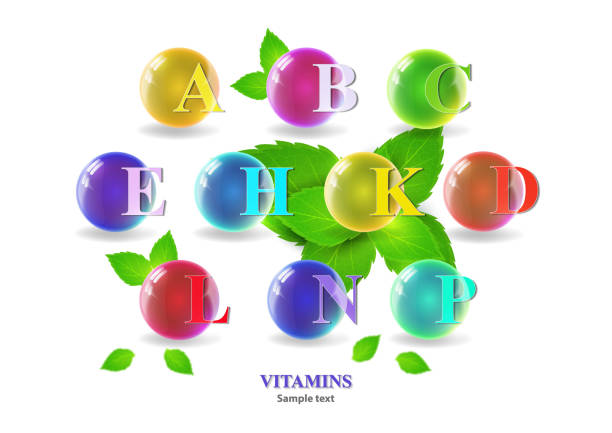 illustrations, cliparts, dessins animés et icônes de complexe de vitamines. capsules colorées de pillule. icône de diverses vitamines dans les couleurs lumineuses de l'arc-en-ciel. image médicale, design créatif. - vector vitamin pill purple orange