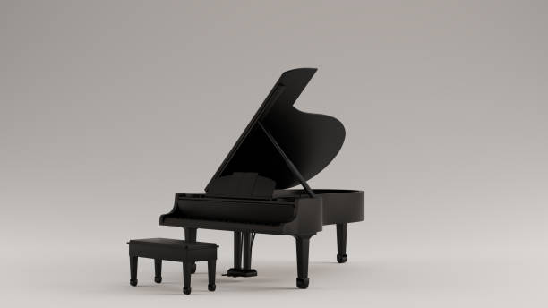 istock Black Grand Piano 1157300783