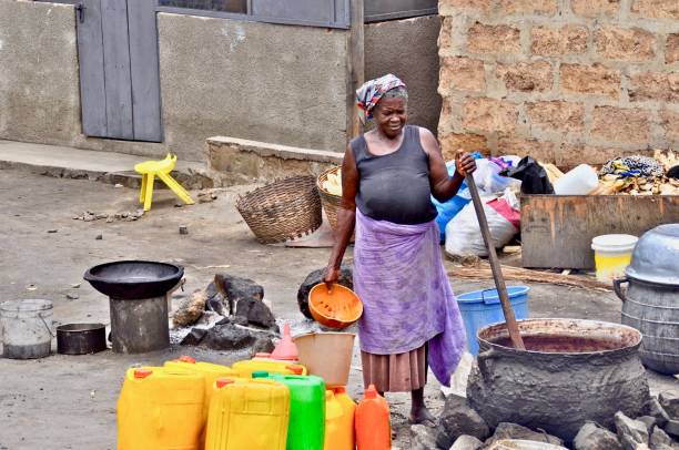 istock Senior Woman Preparing Food 1157305201