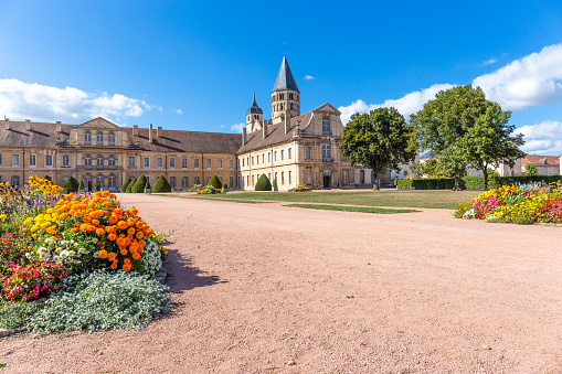 Cluny abbey in France, Burgundy