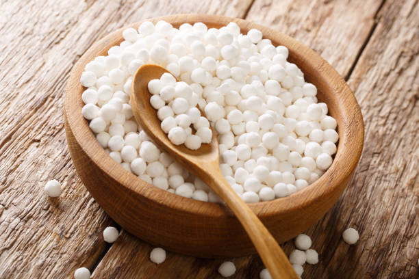 istock Tapioca pearls are high in carbohydrates in a bowl. horizontal 1157316401