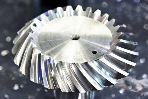 경사 기어 - spiral bevel gear 뉴스 사진 이미지