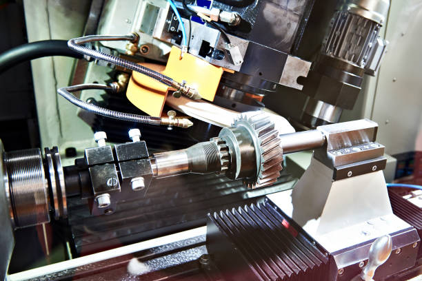 istock Metalworking machine with grinding for gear 1157319257