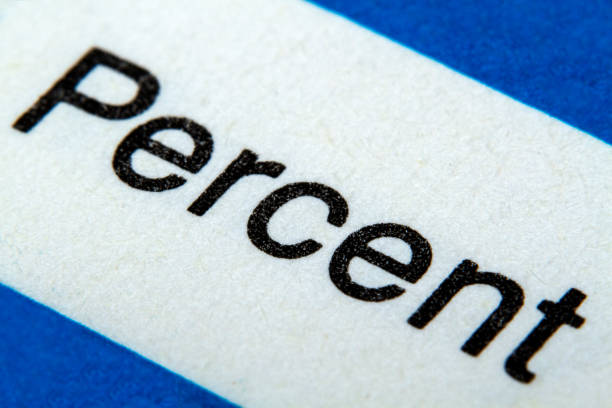 istock A percent sign icon close-up 1157319942