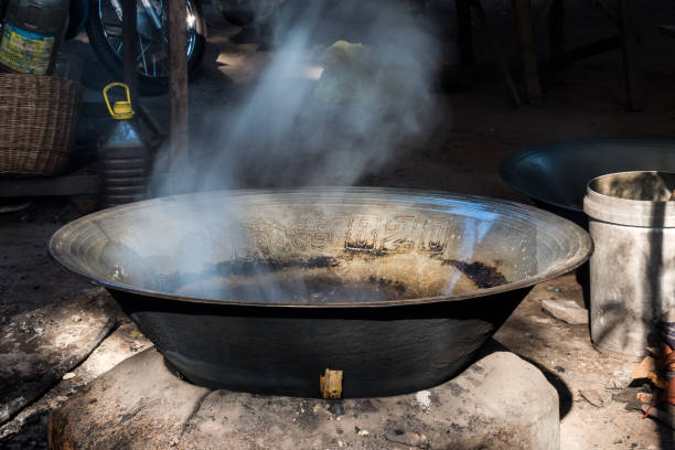 istock palm sugar production in Seam Reap, Cambodia 1157321507