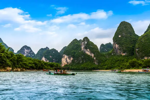 Photo of Landscape of Lijiang River in Guilin