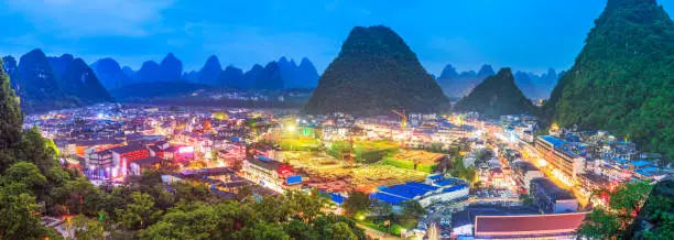 Photo of Landscape of Lijiang River in Guilin