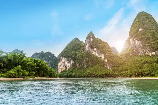 Photo of Landscape of Lijiang River in Guilin