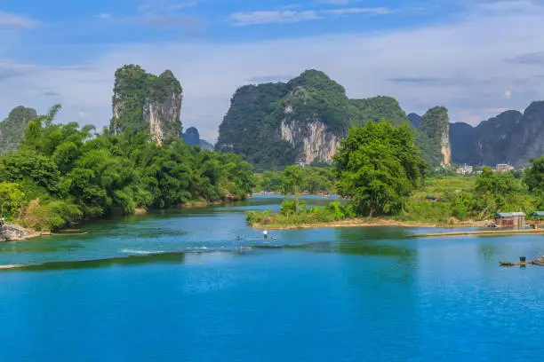 Photo of Landscape of Lijiang River in Guilin