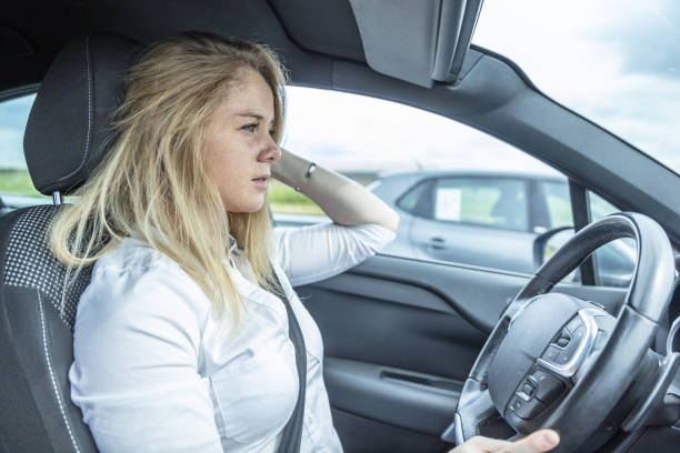 istock Women driving her car 1157332304