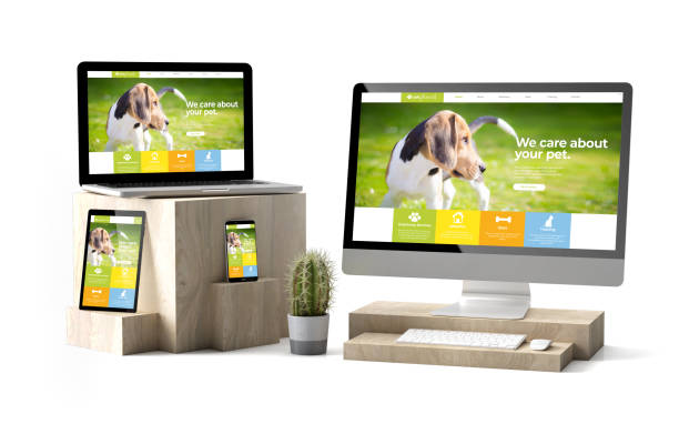 istock wooden cubes devices isolated pet responsive website 1157335296