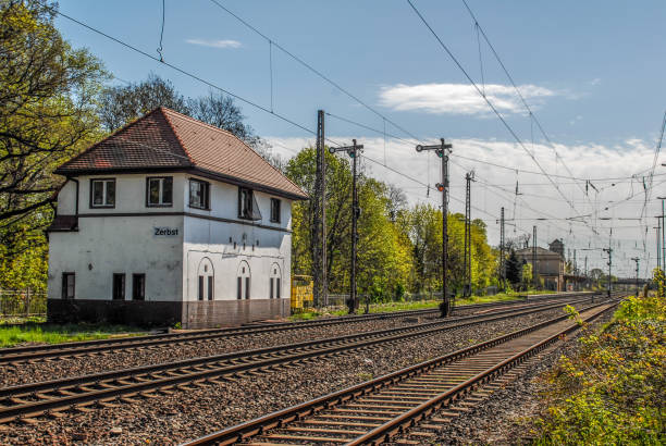 Rittner Bahn, Trenino del Renon view in Oberbozen Soprabolzano,  Autonomous Province of Bolzano – South Tyrol, Italy.