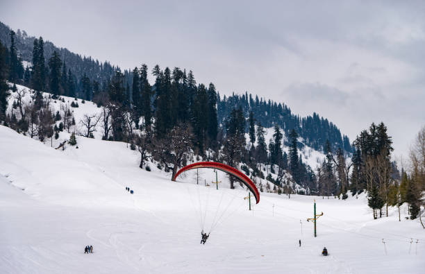 Paragliding In Solang Valley