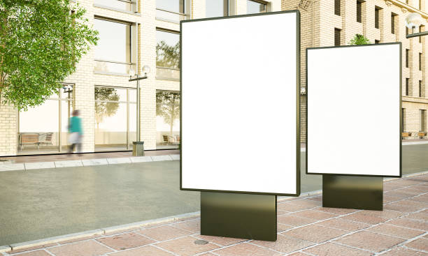 istock two lightbox on the street 1157345610