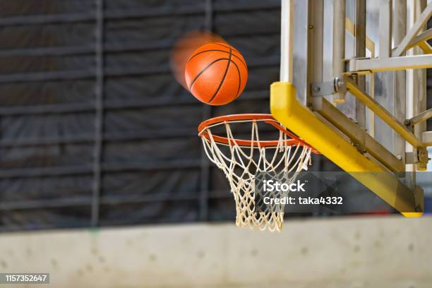Basketball Match Venue Stock Photo - Download Image Now - Adult, Audience, Basketball - Ball