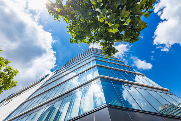 istock Fresh green and urban buildings 1157353912