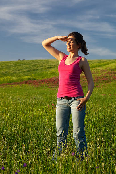 istock Beautiful young woman 115735868