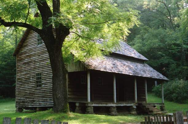 istock Cades Cove - Log Cabin 1157360092