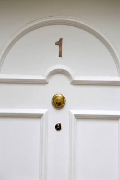 istock Number One Front Door Sign 1157362537