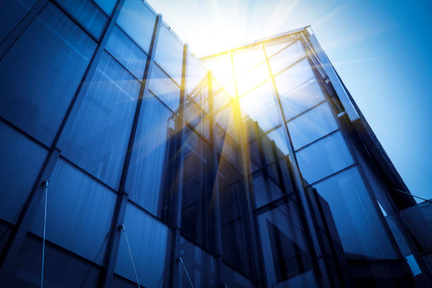 istock Shanghai Lujiazui Modern Building Glass Window 1157364129
