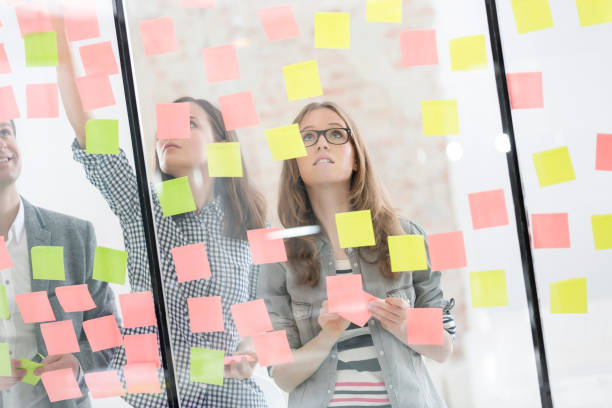 istock Creative business people in office 1157371673