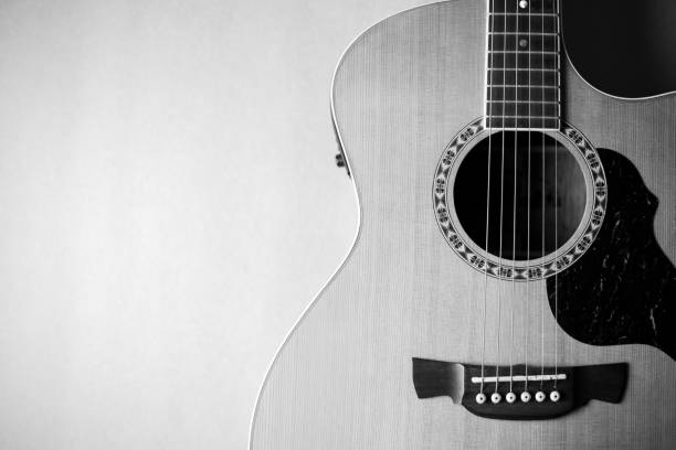 istock Acoustic guitar that is classic and beautiful 1157374427