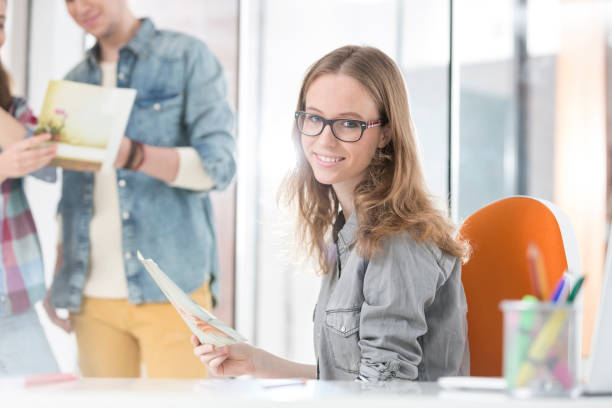 istock Creative business people in office 1157374708