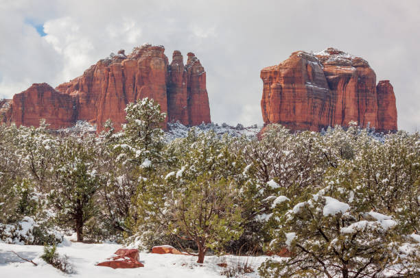 istock Sedona Arizona Winter Landscape 1157380292