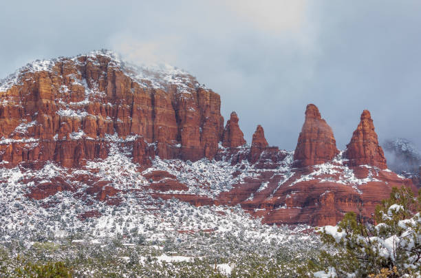 istock Sedona Arizona Winter Landscape 1157380589