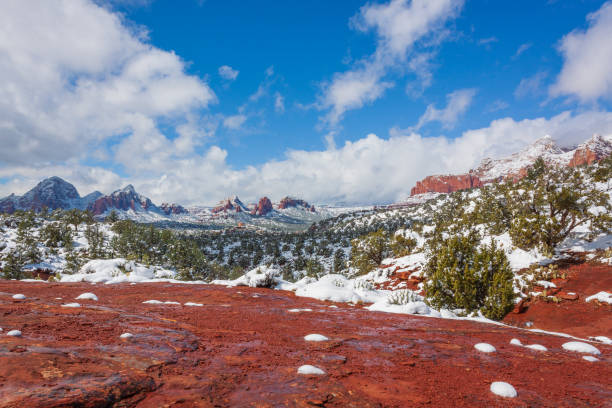 istock Sedona Arizona Winter Landscape 1157381319