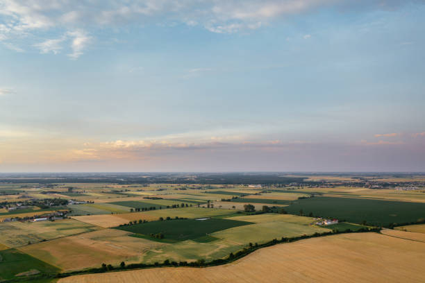 istock Agricultural fields of europe. 1157381532