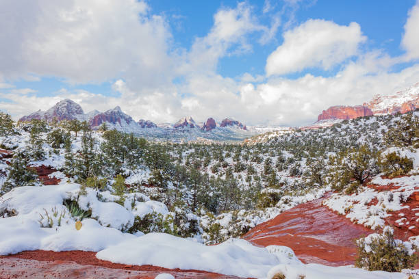 istock Sedona Arizona Winter Landscape 1157381843