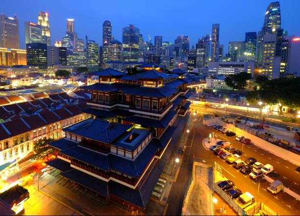 istock Buddha Toothe Relic Temple in Chinatown 1157383334