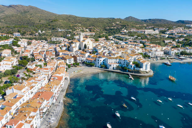 istock Aerial view of Cadaques 1157384460