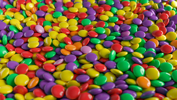 istock Sweet candies spreading pastry decoration background 1157387648