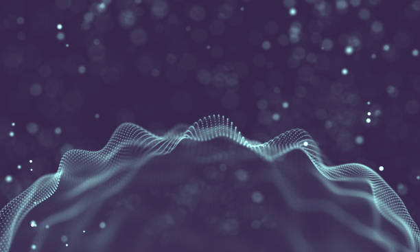 istock Data technology abstract futuristic illustration . Low poly shape with connecting dots and lines on dark background. 3D rendering . Big data visualization . 1157389764