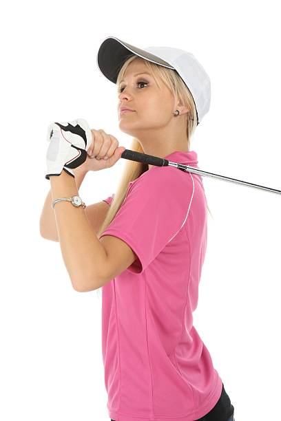 istock Lovely Blond Golf Woman 115739715