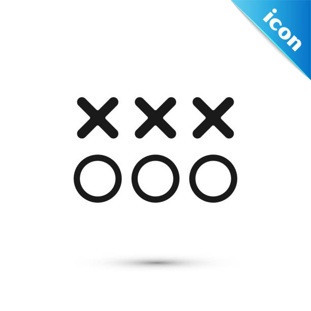istock Black Planning strategy concept icon isolated on white background. Soccer or american football cup formation and tactic.  Vector Illustration 1157397423