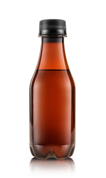 istock Blank brown transparent bottle for energy drink or beverage product 1157405062