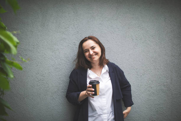 istock Body positive woman portrait 1157414935