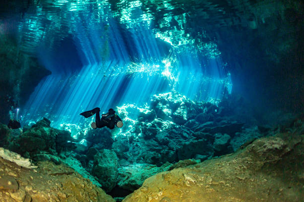 istock Mexico Cenote and caves Eden 1157422028